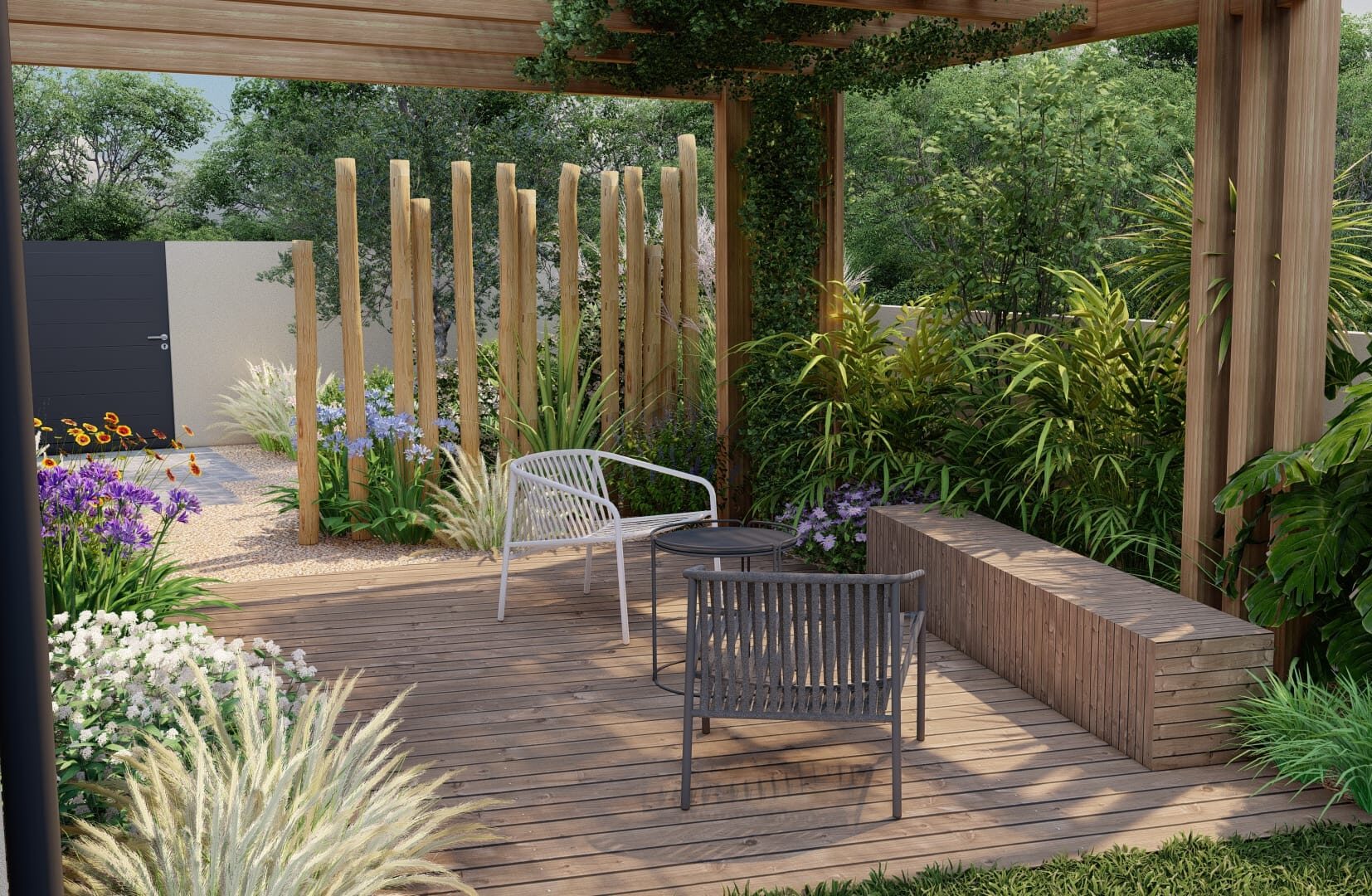 Studio intuition : Paysagiste et création de jardin d'évasion